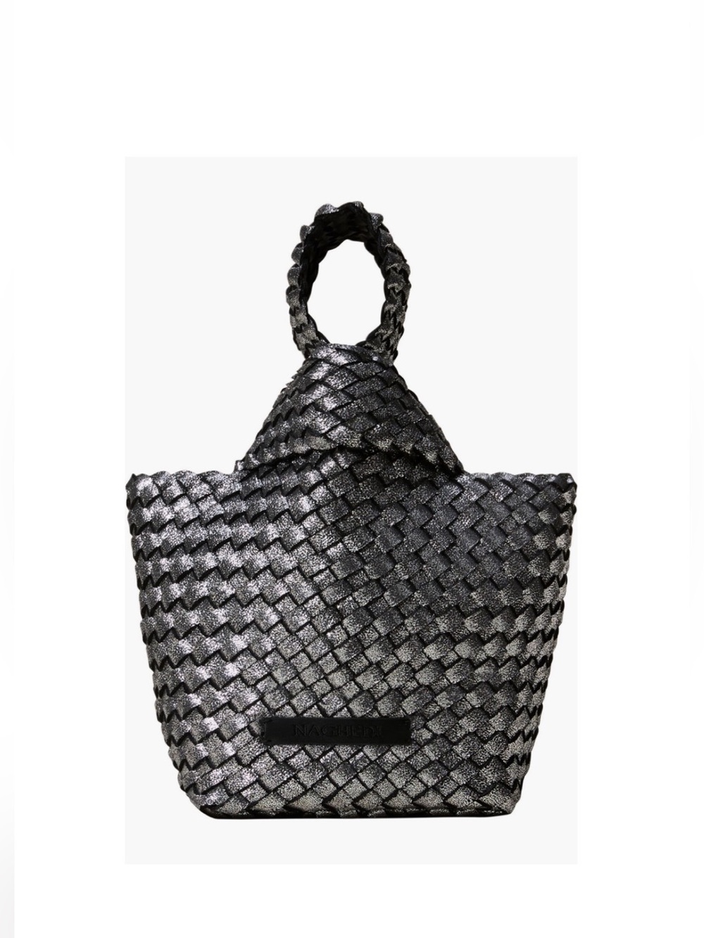 Naghedi Kyoto Clutch in Titanium NWT
